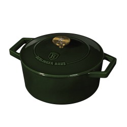 Cast Iron Petite Casserole Berlinger Haus BH-6517 Emerald Collection