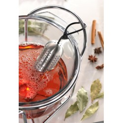 GEFU GUSTO infuser Silicone, Stainless steel Herb/spice