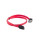 Lanberg CA-SASA-13CC-0030-R SATA cable 0.3 m SATA 7-pin Red