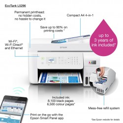 Epson L5296 Inkjet A4 5760 x 1440 DPI 33 ppm Wi-Fi