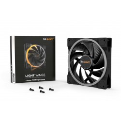 be quiet! Light Wings 140mm ARGB PWM High Speed Fan Black