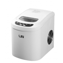 Portable ice cube maker LIN ICE PRO-W12 white