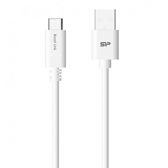 Silicon Power Boost Link PVC LK10AC USB cable 1 m USB 2.0 USB A USB C White