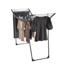 Pegasus 150 Solid Black LEIFHEIT upright dryer