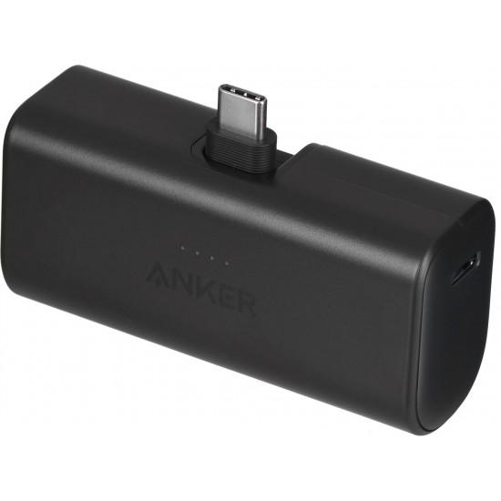 Powerbank Anker Nano 5000mAh 22.5W z wbudowanym złączem USB-C czarny