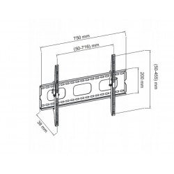 MULTIOFFICE LCD BRACKET 30-50