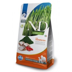 FARMINA N&D Spirulina Herring Adult Med/Maxi - dry dog food - 7 kg