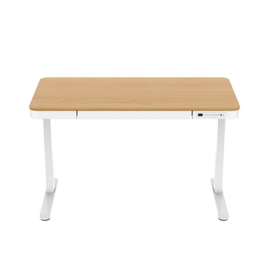 Tuckano Electric height adjustable desk ET119W-C white/oak