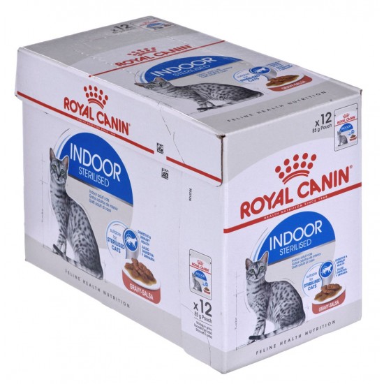 ROYAL CANIN FHN Indoor jelly - wet food for adult cats - 12x85g