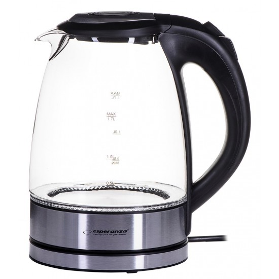 Esperanza EKK012 Electric kettle 1.7 L Black, Multicolor 2200 W