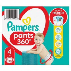 Pampers Pants Boy/Girl 4 108 pc(s)