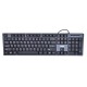 Keyboard + mouse Set IBOX IKMS606 (USB 2.0; (US); black color; Optical; 800 DPI)