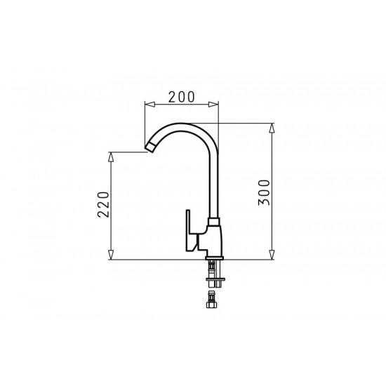 PYRAMIS BELLO granite faucet polar white