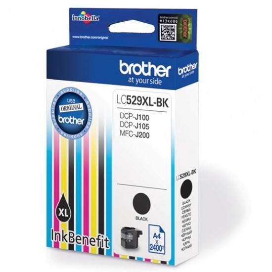 Brother LC529XL-BK ink cartridge Original Extra (Super) High Yield Black