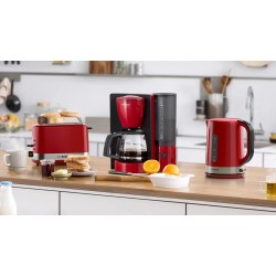 Bosch TWK6A514 electric kettle 1.7 L 2200 W Grey, Red