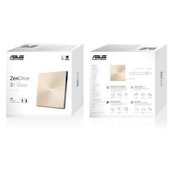 ASUS ZenDrive U9M optical disc drive DVD±RW Gold