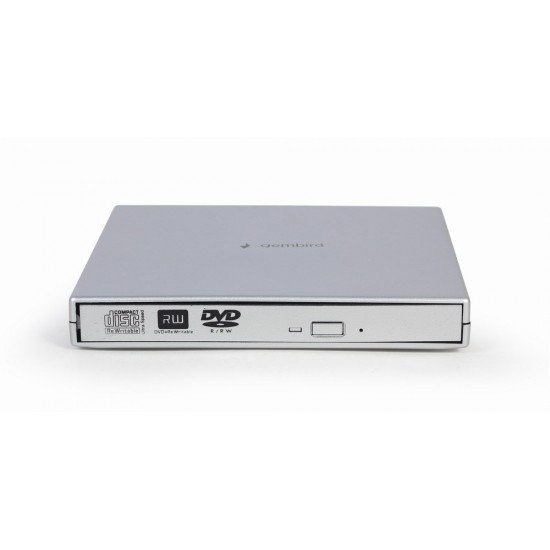 Gembird DVD-USB-02-SV optical disc drive DVD±RW Silver