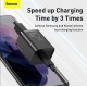 Baseus TZCCSUP-L01 mobile device charger Smartphone Black AC, USB Fast charging Indoor