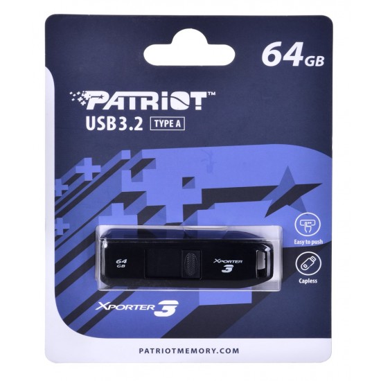 PARTIOT FLASHDRIVE Xporter 3 64GB Type A USB 3.2