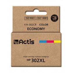 Actis KH-302CR ink (replacement for HP 302XL F6U67AE; Premium; 21 ml; color)