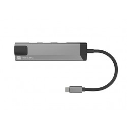 NATEC MULTIPORT FOWLER GO USB-C -> HUB USB, HDMI