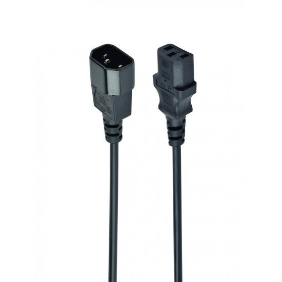 Gembird PC-189 power cable Black C14 coupler