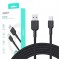 AUKEY CB-NAC2 USB-C Type-C Power Delivery PD 60W 3A 1.8m Nylon Black