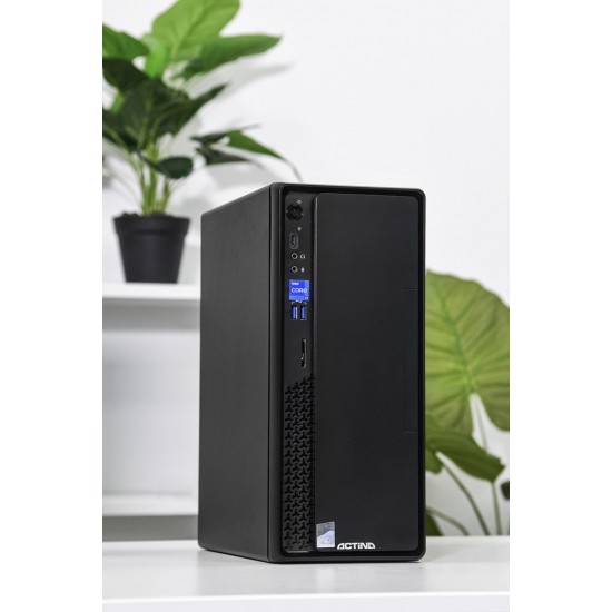 Actina 5901443382621 PC Intel® Core™ i3 i3-14100 8 GB DDR4-SDRAM 1 TB SSD Windows 11 Home Mini Tower Black