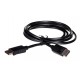 Savio CL-137 DisplayPort cable 3 m Black