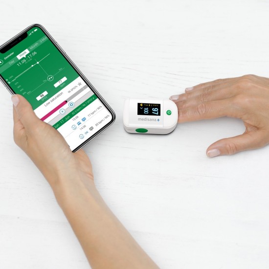 Pulse oximeter Medisana PM 100 connect