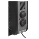 Ravanson CH-9000BT electric space heater Black 2000 W