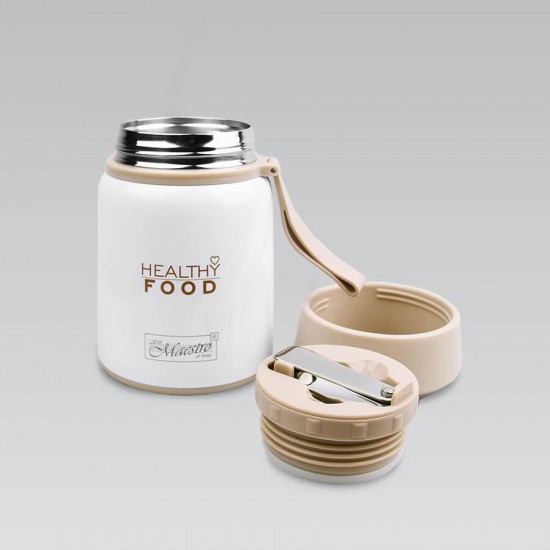 Dinner thermos Maestro MR-1646-53 530 ml White