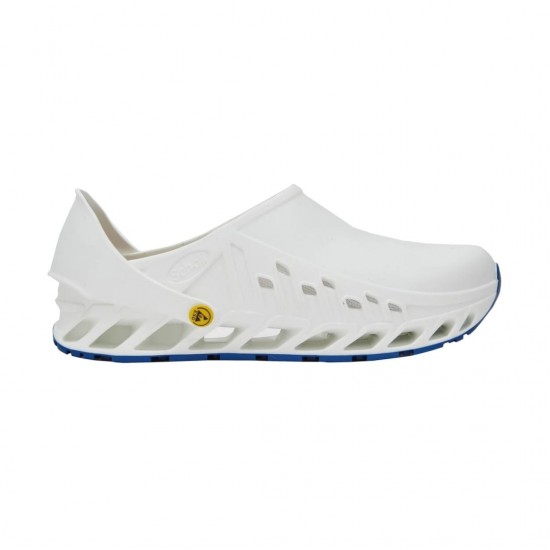 Scholl Evoflex  - unisex clogs white, size 45