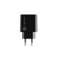 NATEC MAINS CHARGER RIBERA USB-A 18W BLACK