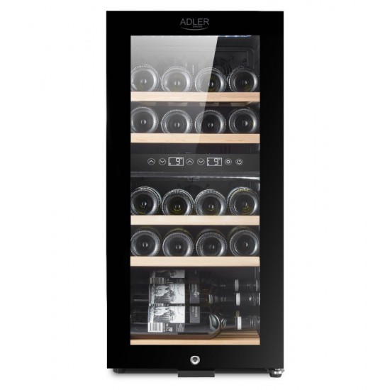 Wine cooler Adler AD 8080 24 bottles / 60 litres