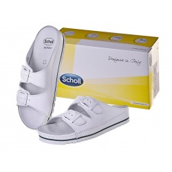 Scholl Air Bag - unisex sandals white, size 43