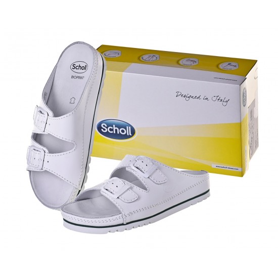 Scholl Air Bag - unisex sandals white, size 43