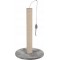 Zolux Cat scratching post with toy 63 cm - grey