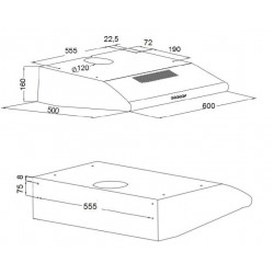 Akpo WK-7 P-3060 cooker hood