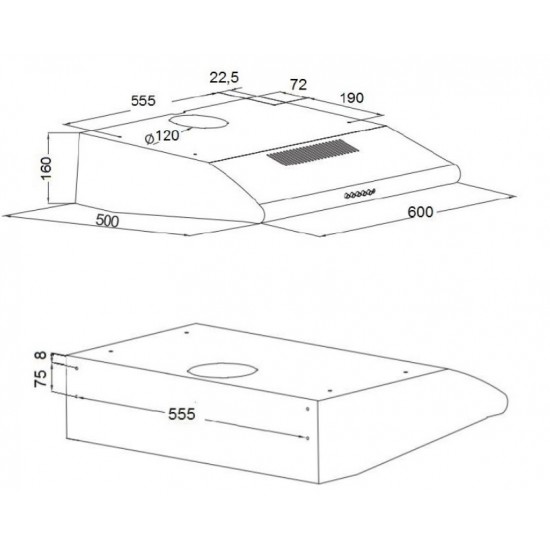 Akpo WK-7 P-3060 cooker hood