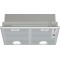 Bosch Serie 4 DHL555BL cooker hood Built-in Silver 590 m³/h C