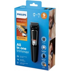 Philips MULTIGROOM Series 3000 9 tools 9-in-1, Face and Hair