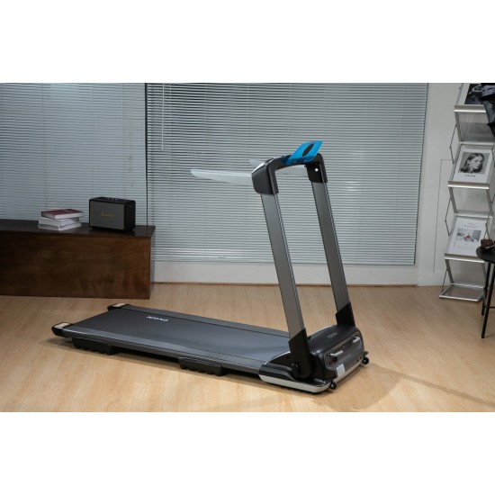 Electric treadmill, home OVICX Q2S PLUS bluetooth&app, 1-14km (black)