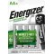 ENERGIZER BATTERY RECHARGEABLE POWER PLUS AA HR6/4 2000mAh