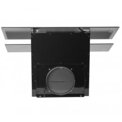 Cooker hood Akpo WK-4 Balance Eco 60 Chimney Black