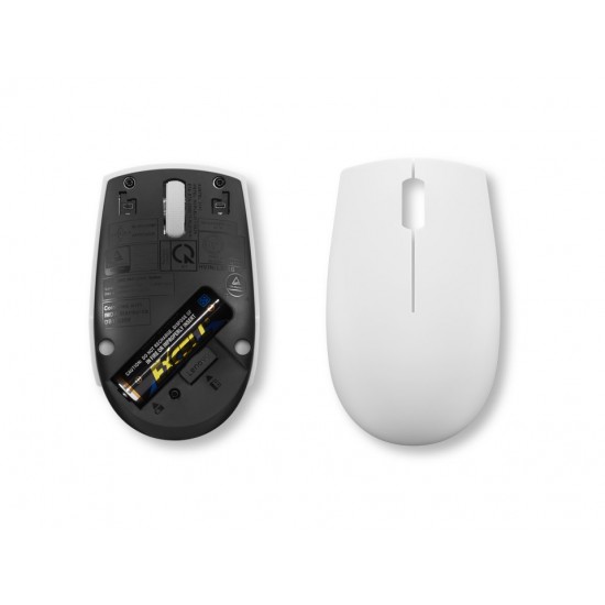 Lenovo 300 WIRELESS ?GREY mouse Ambidextrous RF Wireless Optical 1000 DPI