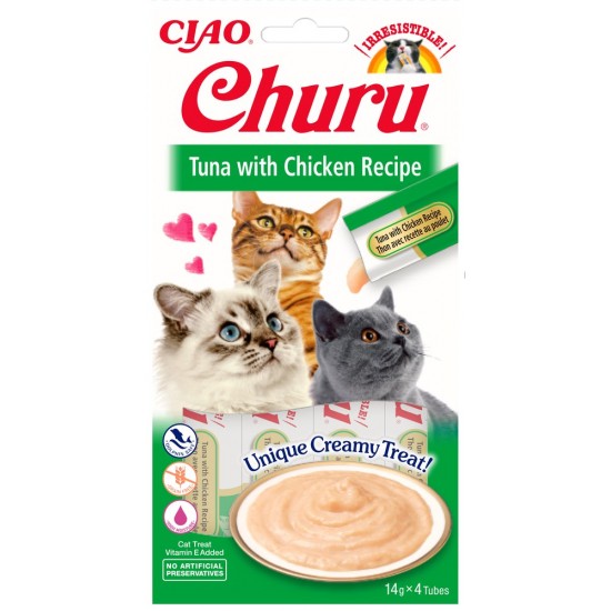 INABA Churu Puree - cat treats - 2 x 14g