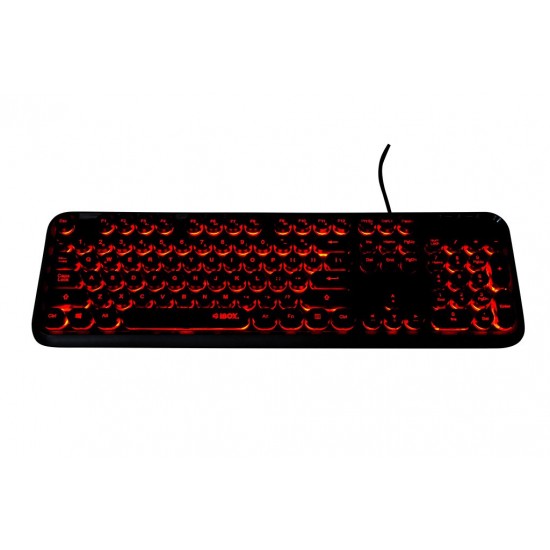 KEYBOARD I-BOX PULSAR IKS620, LED, WIRED