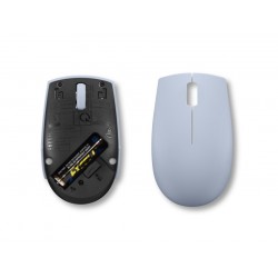 Lenovo 300 Wireless Compact Maus Kabellos Optisch Blau 3 Tasten 1000 dpi mouse Ambidextrous RF Wireless Optical