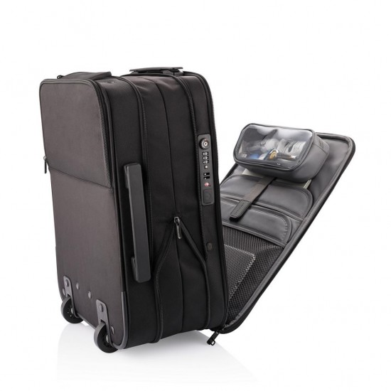 XD DESIGN TRAVEL BAG FLEX FOLDABLE TROLLEY BLACK P/N: P705.811